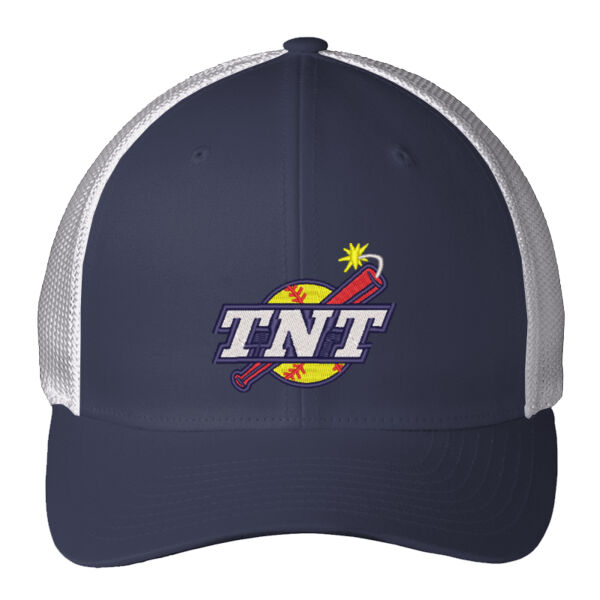 TNT Softball Flexfit Mesh Back Hat Thumbnail